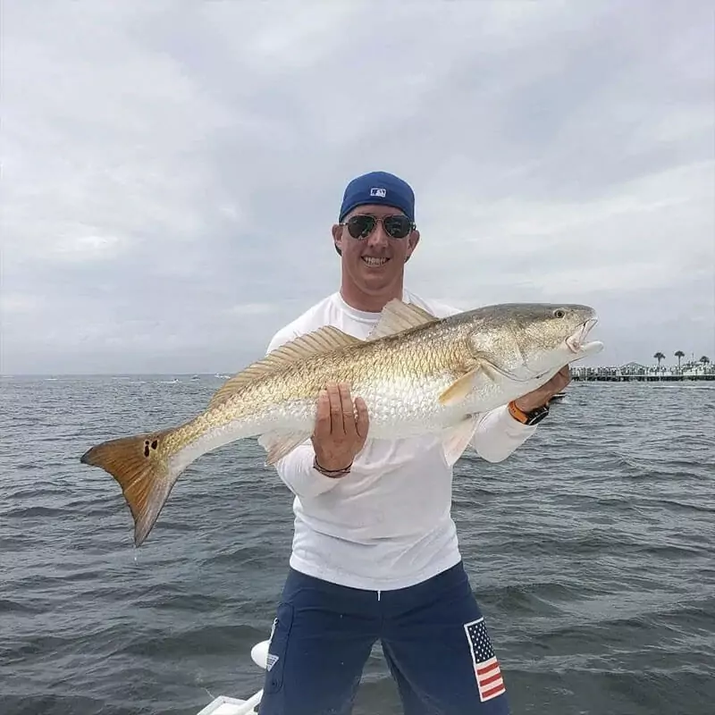 man holding a big fish